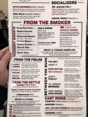 Menu photo 1 Pig & Grits Burnsville, NC Menu photo 1 Pig & Grits Burnsville, NC