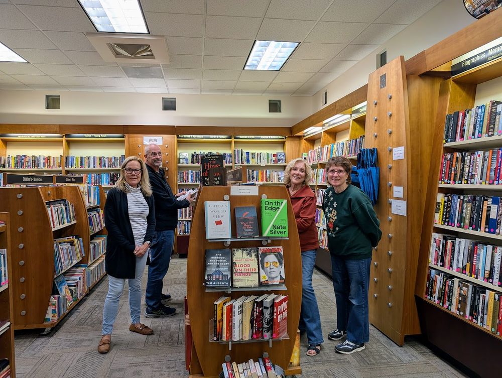 Friends of the Library Book Store Logo