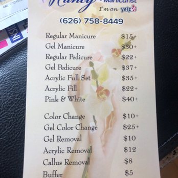 Nancy Manicurist - Reasonable prices you get good quality nail job. - Nail Salons Near Me - Pasadena, California