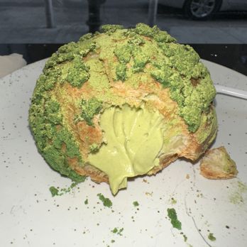Bibble & Sip - matcha cream puff - Coffee & Tea Near Me - New York, New York Bibble & Sip - matcha cream puff - Coffee & Tea Near Me - New York, New York