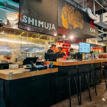 Shimuja Ramen - a view of the restaurant's counter - Japanese Near Me - Miami, Florida