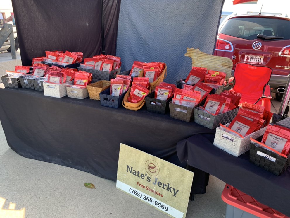 Food from Nate's Beef Jerky