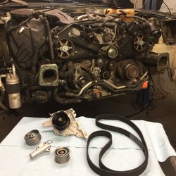 Troymade - Audi fresh timing belt and water pump service.