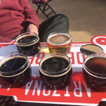 Rickety Cricket Brewing - Flight - Pizza Near Me - Kingman, Arizona Rickety Cricket Brewing - Flight - Pizza Near Me - Kingman, Arizona