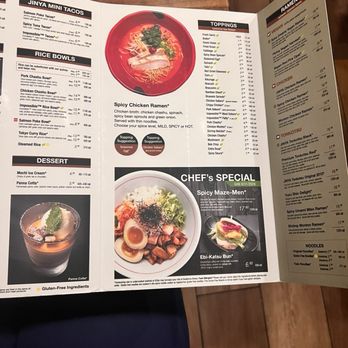 JINYA Ramen Bar - Fishers - Menu - Ramen Near Me - Fishers, Indiana