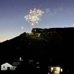 Town of Castle Rock - Fireworks at star lighting