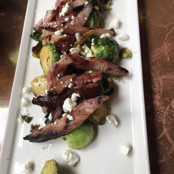 McMenamins Ironwork Grill - maple stout sprouts (pork belly & brussel sprouts) - American Near Me - Forest Grove, Oregon