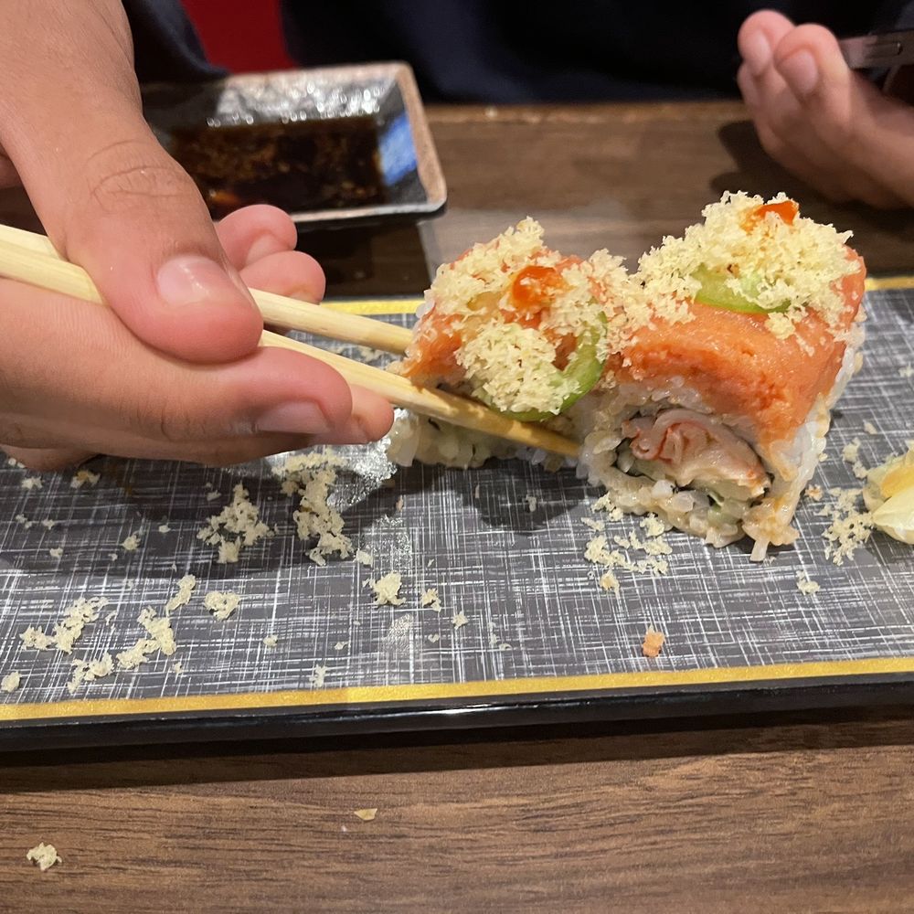 Chou’s Kitchen - Firecracker roll.  Enjoyed this! - Chinese Near Me - LaGrange, Georgia