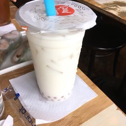 Jasmine milk bubble tea Jasmine milk bubble tea