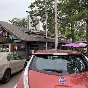 Rafferty's Pizza - The main sign, front door, and side patio, plus the walk down to Adirondack coffee. - Pizza Near Me - Nisswa, Minnesota Rafferty's Pizza - The main sign, front door, and side patio, plus the walk down to Adirondack coffee. - Pizza Near Me - Nisswa, Minnesota