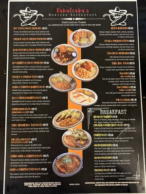 Menu photo 3 Rubalcaba Taco Shop Pahrump, NV