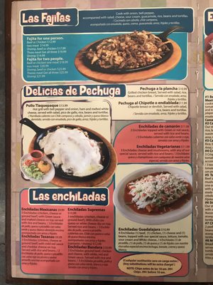 Menu photo 7 Los Braseros Austin, TX