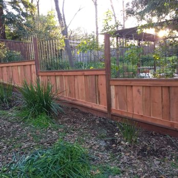 Erick’s Landscaping - the completed fence - Landscaping Near Me