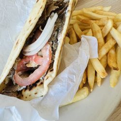 Olympia Cafe - The super (awesome) gyro
