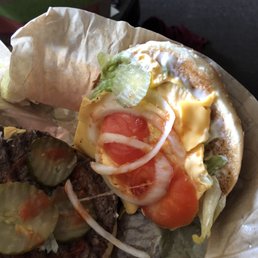Burger 2 w/ onions not ordered Burger 2 w/ onions not ordered