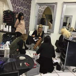Angel White Hair&Beauty - Getting educated by Goldwell colour master.insalon seminar .getting inspired and creative