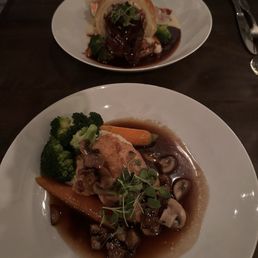 The chicken & The surf and turf entrees The chicken & The surf and turf entrees