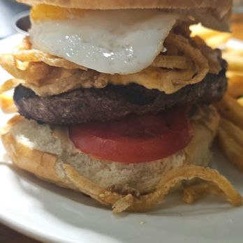 Irregardless Cafe - Beef Burger - New American Near Me - Raleigh, North Carolina