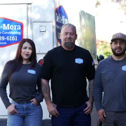 Della-Mora Heating and Air Conditioning - The Della-Mora Heating & Air Conditioning team, led by owner Michael Della-Mora. Veteran-owned, family-operated HVAC service in San Diego.