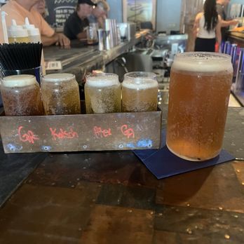 Barrier Island Brewing - Flight - New American Near Me - St Simons Island, Georgia Barrier Island Brewing - Flight - New American Near Me - St Simons Island, Georgia