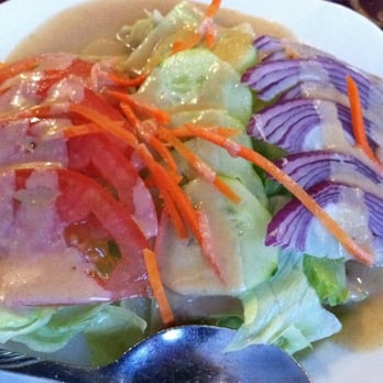 Fuji San - Thai Salad (with peanut dressing) - Thai Near Me - Cockeysville, Maryland
