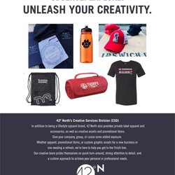 42 North Creative Group - More than an apparel brand. Contact us for all your design and promo needs.