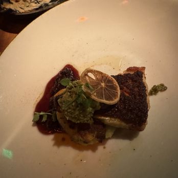El Five - European sea bass - Tapas/Small Plates Near Me - Denver, Colorado El Five - European sea bass - Tapas/Small Plates Near Me - Denver, Colorado