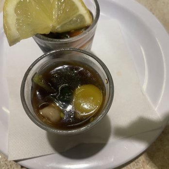 Nico's Pier 38 - OYSTER SHOOTER - Seafood Near Me - Honolulu, Hawaii