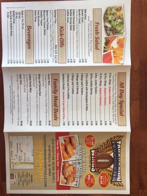 Menu photo 7 Touchdown Wings Huntsville, AL Menu photo 7 Touchdown Wings Huntsville, AL