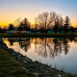 Symmes Township Park - The sunset is always perfect here!