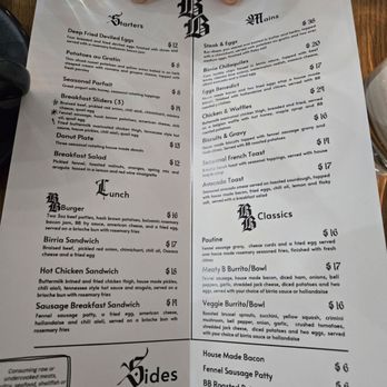 Bad Bitch - The food menu - Breakfast & Brunch Near Me - Moscow, Idaho