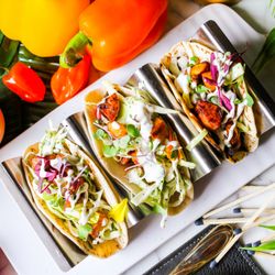 Fin & Feathers Stone Mountain  - Oxtail Tacos