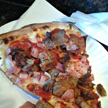 Slice on the Avenue - Meat Lover's Pizza (Don't quote me on the pizza's name) - Pizza Near Me - Nottingham, Maryland Slice on the Avenue - Meat Lover's Pizza (Don't quote me on the pizza's name) - Pizza Near Me - Nottingham, Maryland