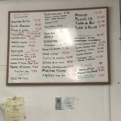 Señor Taco Mexican Restaurant - Menu