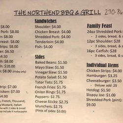 The Northend BBQ & Grill - We also have daily desserts