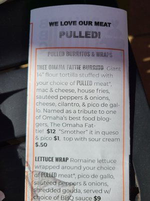 Menu photo 3 Pulled BBQ Omaha Omaha, NE