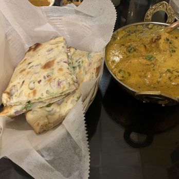 Haveli Virasat - Chicken korma and onion stuffed naan. - Indian Near Me - Philadelphia, Pennsylvania