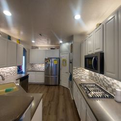 Mark Serafin Painting - Custom painted the cabinets. Prep is key and ensures beautiful results