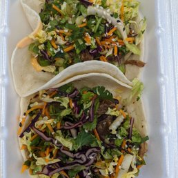 Korean Pulled Pork Tacos