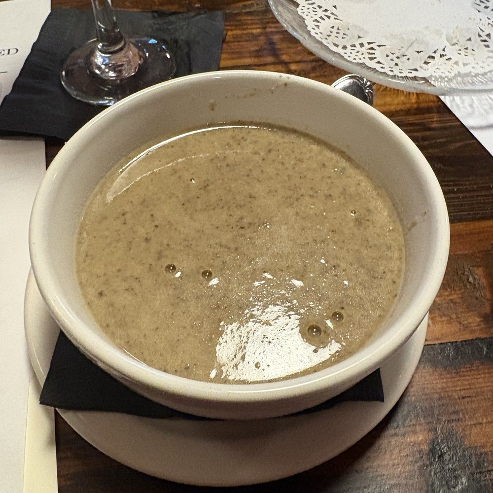 Brandy's Old Fashioned - Cream of mushroom soup - Supper Clubs Near Me - Lake Geneva, Wisconsin Brandy's Old Fashioned - Cream of mushroom soup - Supper Clubs Near Me - Lake Geneva, Wisconsin