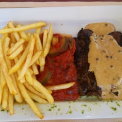 Restaurant Le Pyrénéen - Entrecôte sauce au poivre