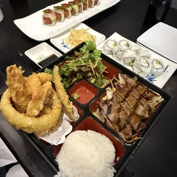 Sushi Kuchi - Lips Special Roll and Beef Teriyaki (Bento Box) - Japanese Near Me - Carlsbad, California