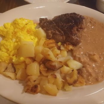 Taylor's Cafe - Breakfast steak ($17) - Mexican Near Me - Chino, California