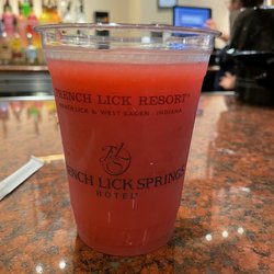 Spring No. 8 Deli - Strawberry daiquiris!
