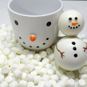 Mama Corie's Confections - marshmallows and a snowman - Bakeries Near Me Mama Corie's Confections - marshmallows and a snowman - Bakeries Near Me