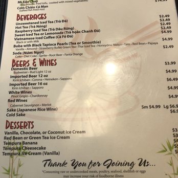 Pho Saigon - Menu3 - Vietnamese Near Me - West Palm Beach, Florida