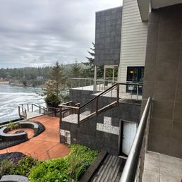 View from first floor room
