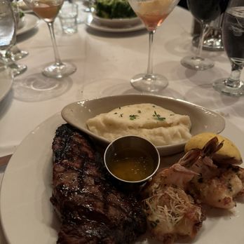 The Derby - New York with Shrimp Scampi. So good - Steakhouses Near Me - Arcadia, California The Derby - New York with Shrimp Scampi. So good - Steakhouses Near Me - Arcadia, California