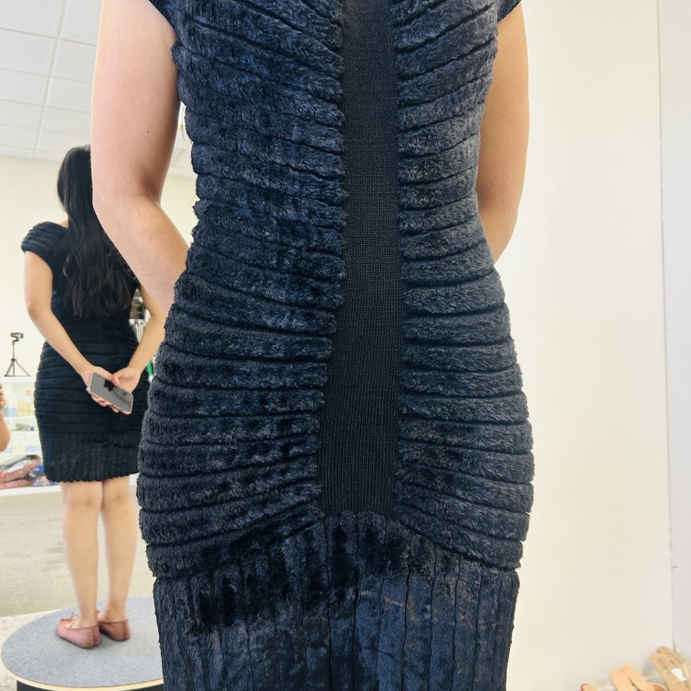 hem dress near me Women Sleeveless Drop off the shoulder sleeve detail.This style is also avaiable in Chiffon Print for an additonal charge.The Print version comes in these colors Say OLD NAVY to shop!
