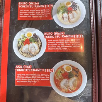 Ryujin Ramen - menu - Ramen Near Me - Sacramento, California Ryujin Ramen - menu - Ramen Near Me - Sacramento, California